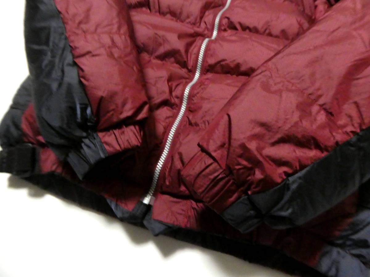 正規品 新品 フランス製 Valandre ヴァランドレ Bifrost ダウンジャケット XL 赤×黒 アルパイン 登山_画像6