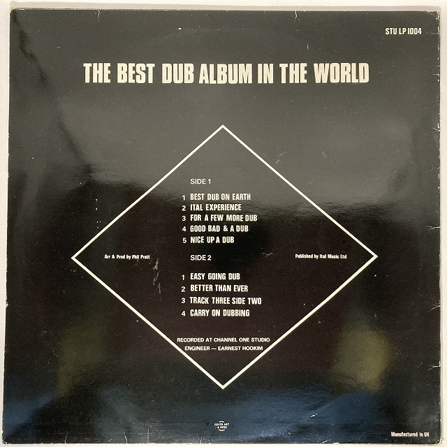 PHIL PRATT / BEST DUB ALBUM IN THE WORLD (UK-ORIGINAL)_画像2