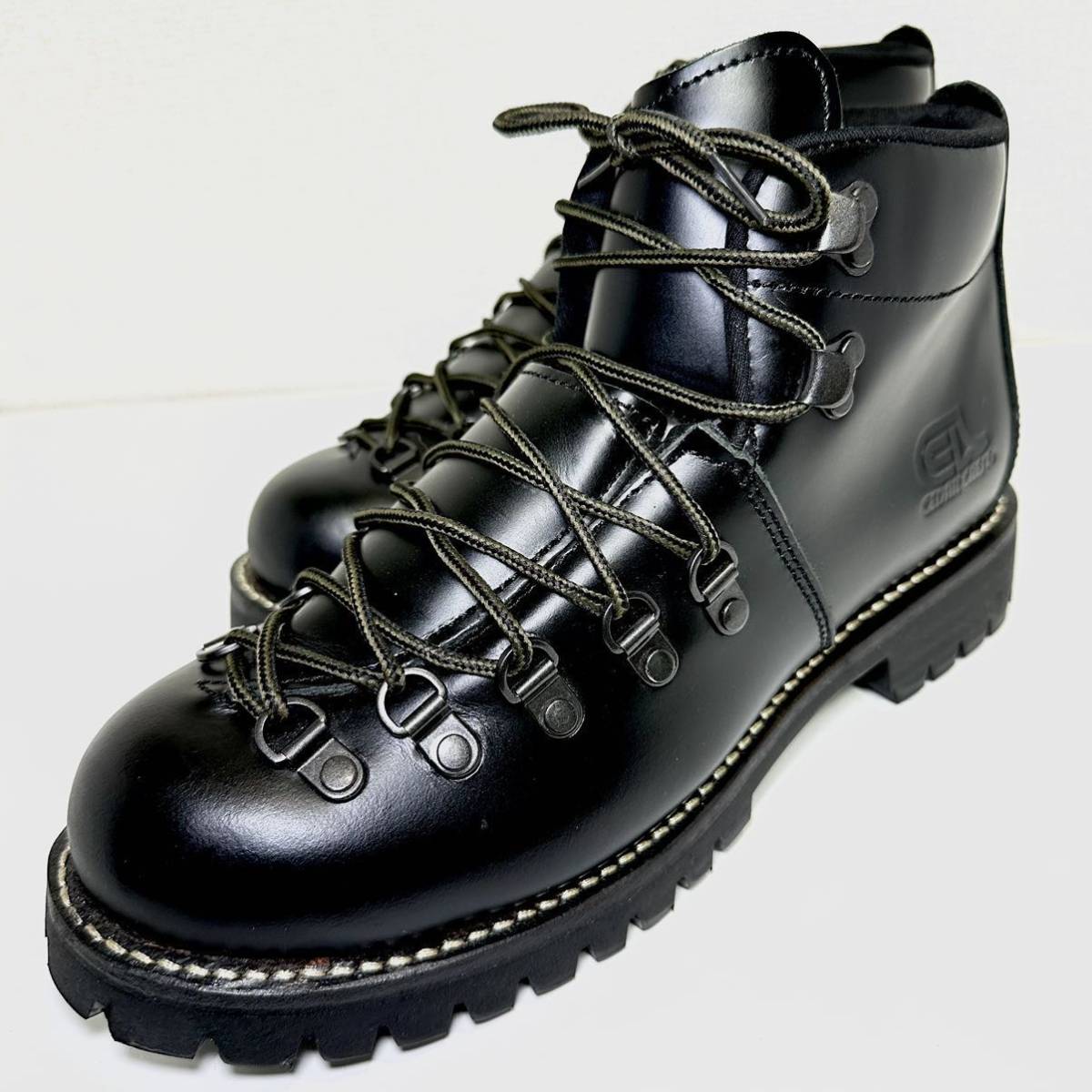 即決/試着程度/CEDAR CREST セダークレスト CC-1574 ワークブーツ US 8 26.0cm メンズ スニーカー 靴/革靴/カジュアル/ブラック/黒
