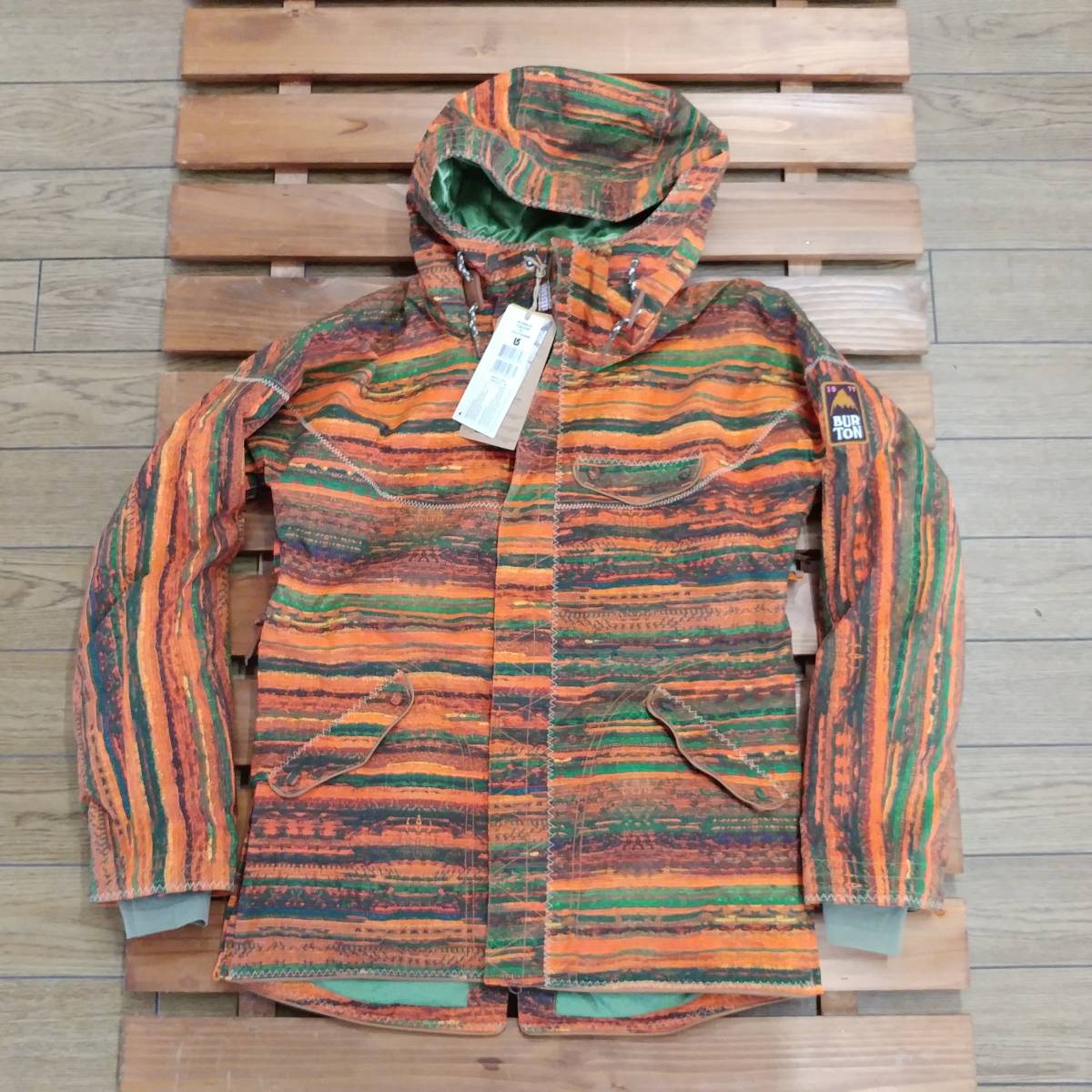 BURTON バートン 【Zinnia Jacket】 FC Mix Stripe Ssize 新品正規 レディース_画像2