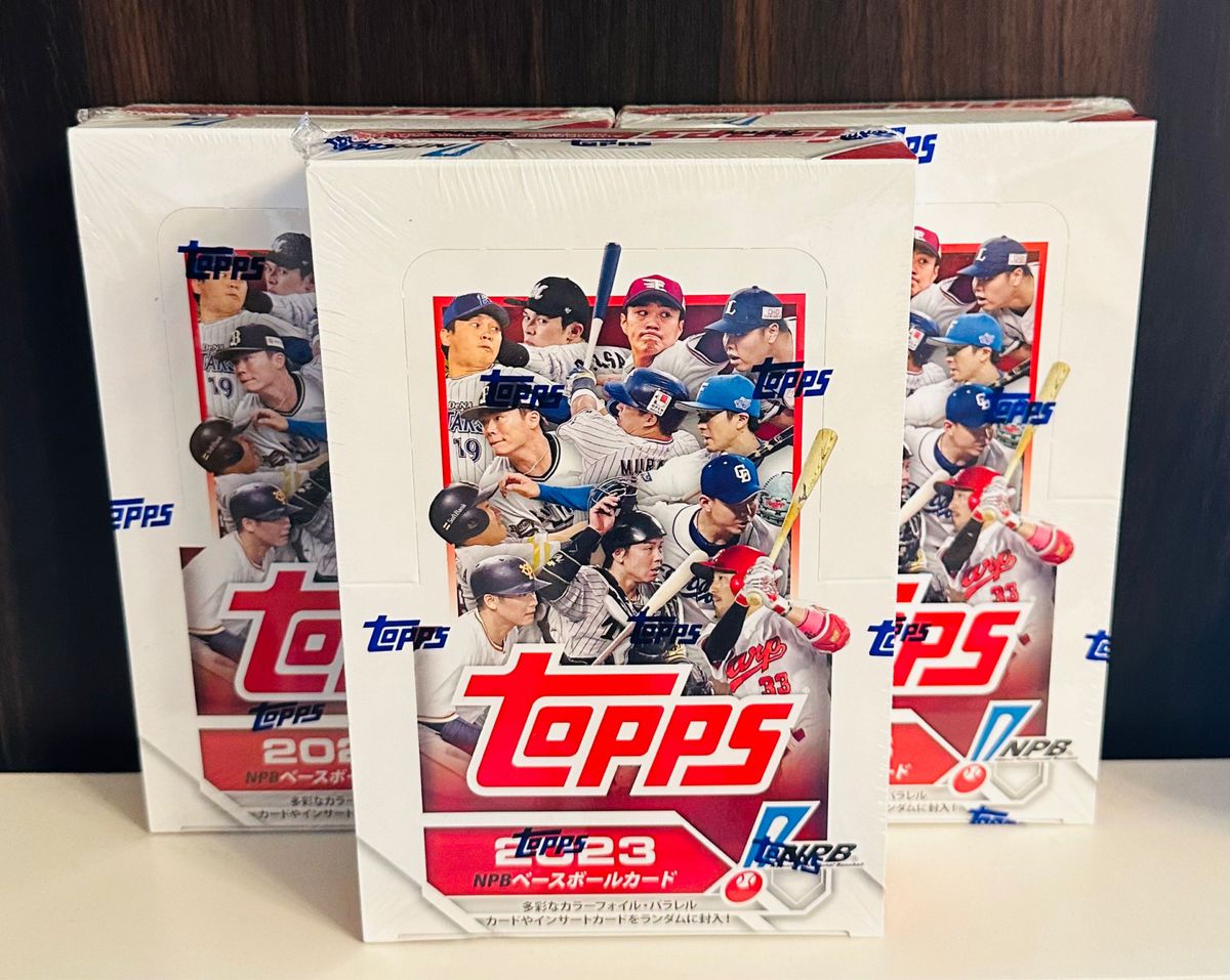 【特価】2023 Topps NPB Baseball Card 3箱 シュリンク付 トレカ 野球 