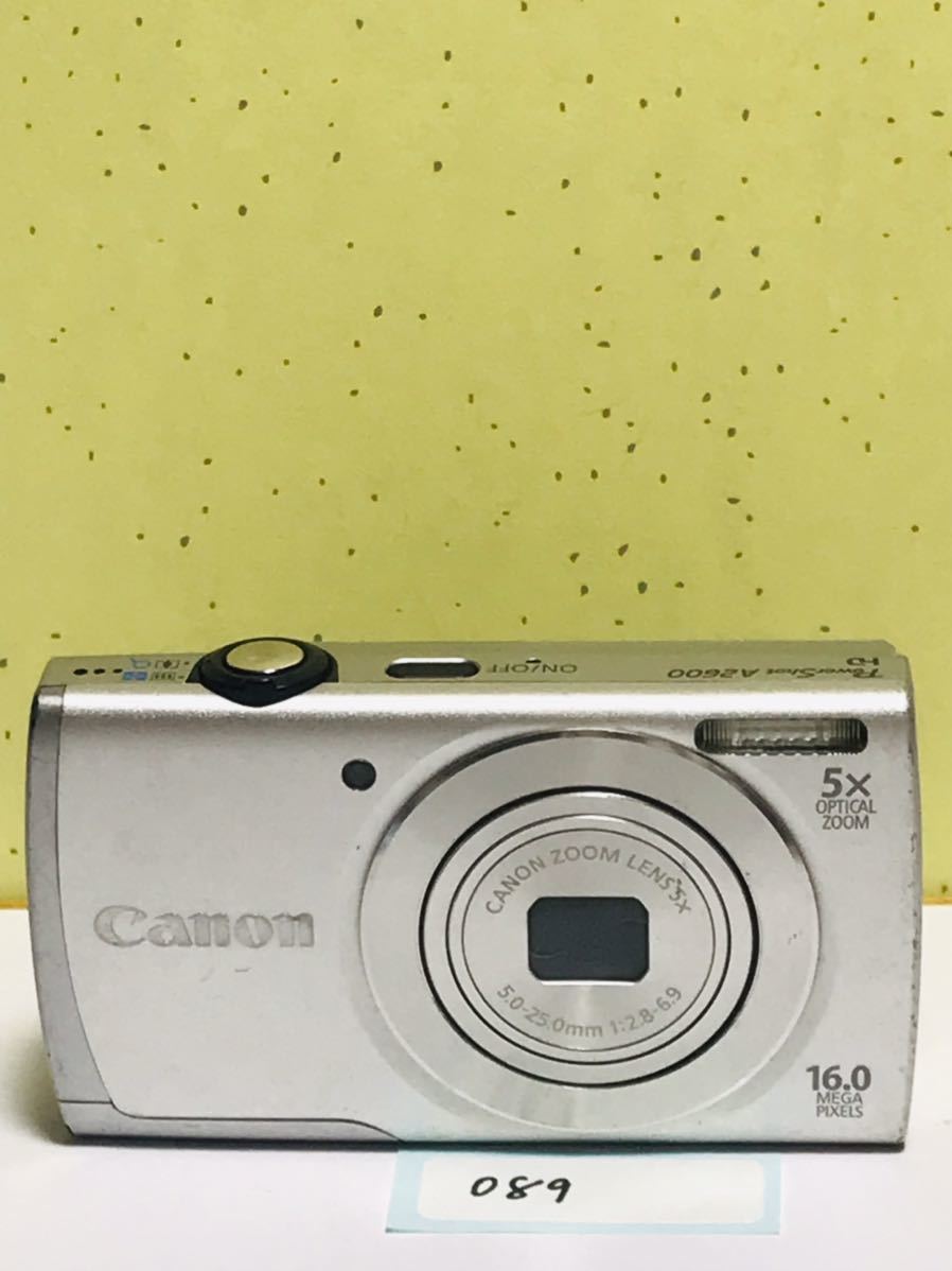 CANON キヤノン PowerShot A2600 コンパクト デジタルカメラ HD PC1899_画像1