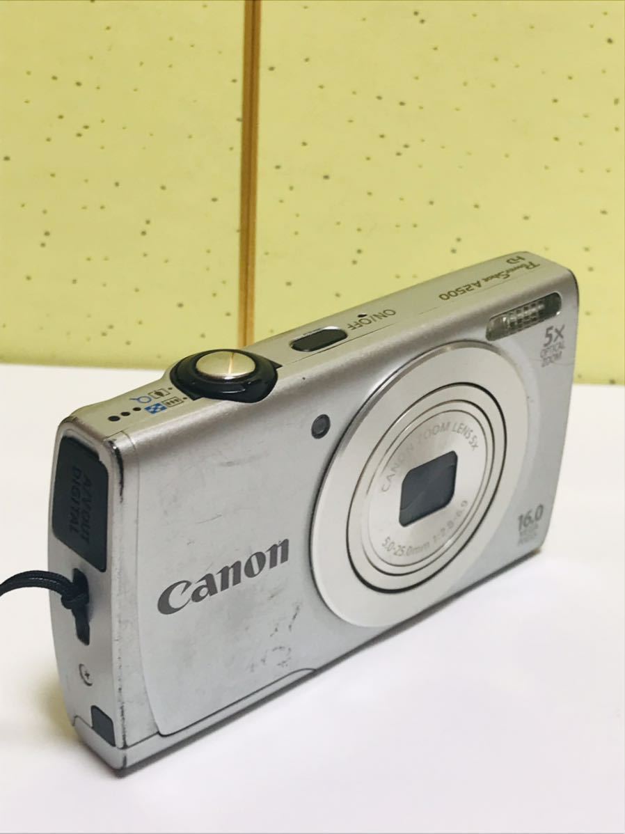 CANON キヤノン PowerShot A2500 HD コンパクトデジタルカメラ PC1963動作確認済み_画像8