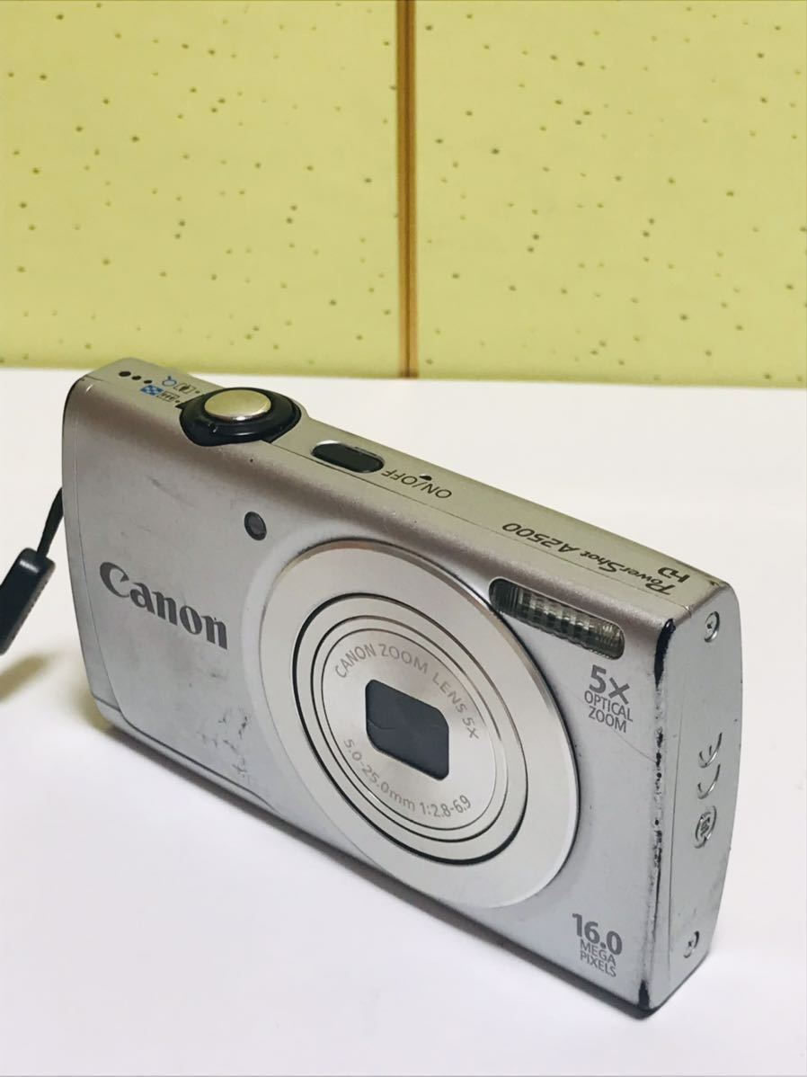 CANON キヤノン PowerShot A2500 HD コンパクトデジタルカメラ PC1963動作確認済み_画像9