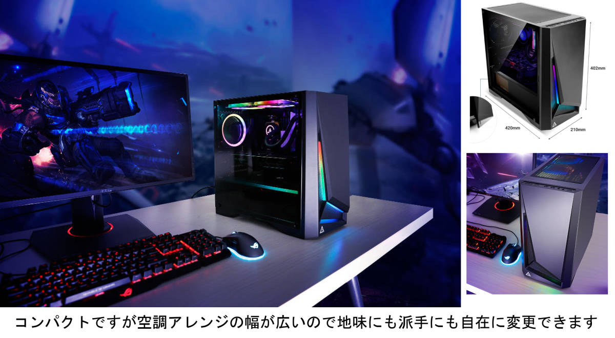 新品並 Win10＆11 office core i7 メモリ16G 高速SSD512G GTX970 HDD2T 強力万能ゲーミングPC 無線 4K 4画面 GOLD電源 勉強 事務 AC6 スト6_画像7