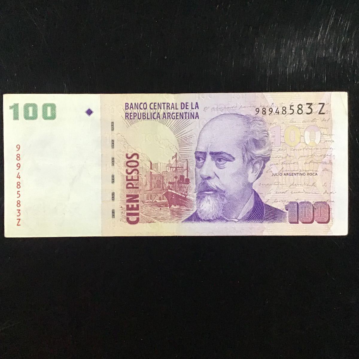 World Paper Money ARGENTINA 100 Pesos【1999-2002】_画像1