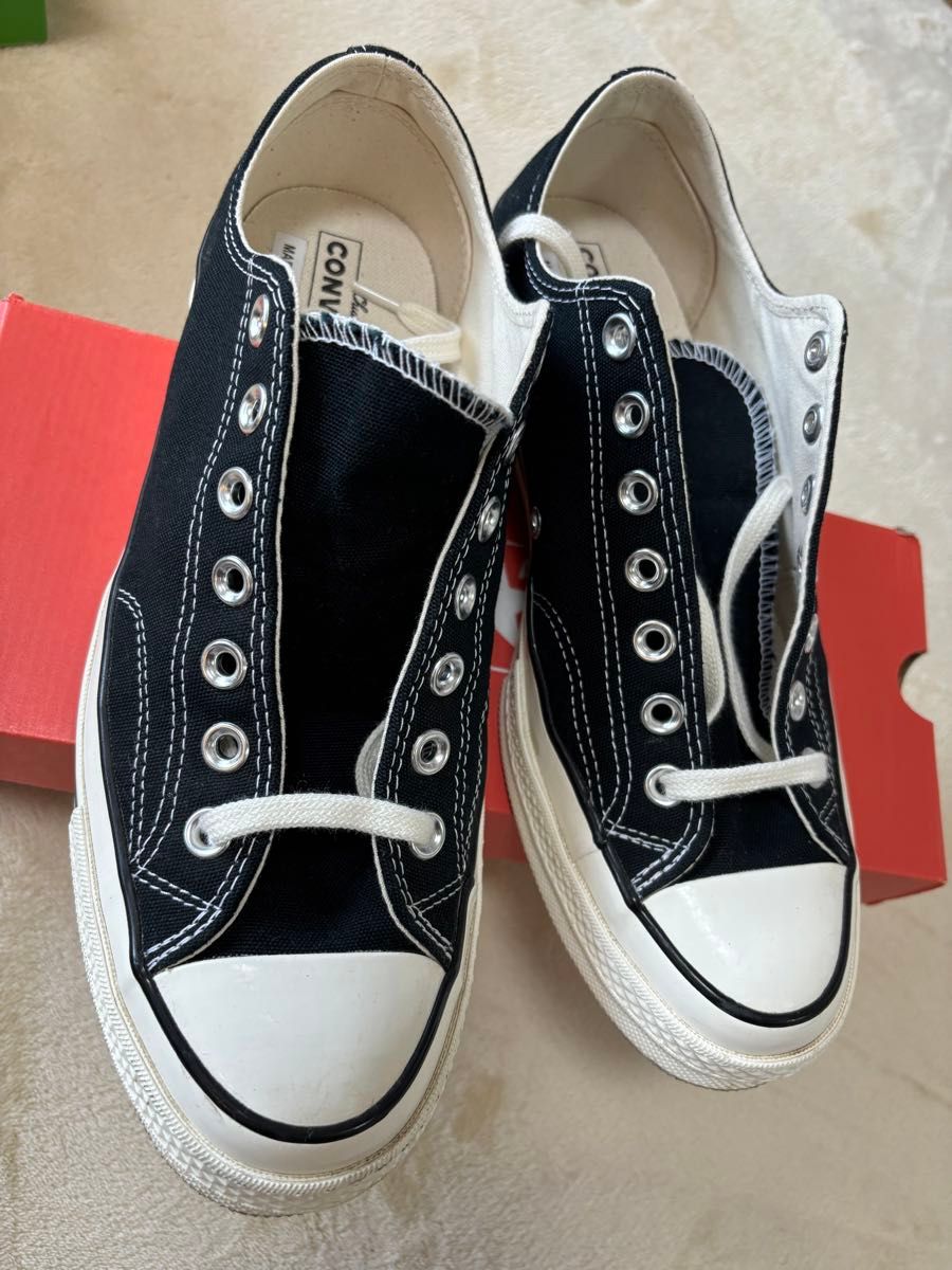 27 5cm CONVERSE チャック テイラー ct70 chuck taylor ox low us9