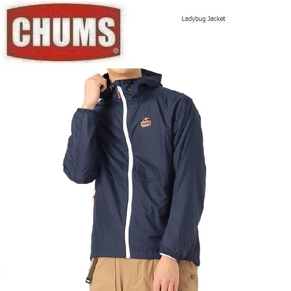 CHUMS チャムス レディバグジャケット ネイビー XXL　CH04-1349　メンズ　ウインドブレーカー　アウトドア　キャンプ_画像3
