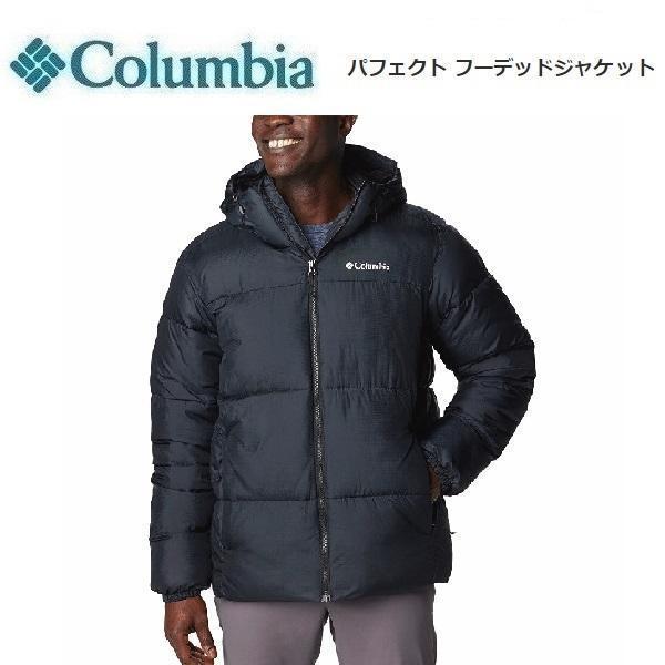 columbia コロンビア パフェクトフーデッドジャケット ブラック 海外XL(日本XXL相当)　WJ9792　メンズ　アウター　保温　撥水　アウトドア