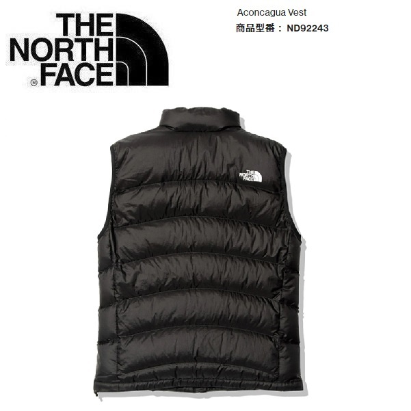 THE NORTH FACE ザノースフェイス アコンカグアベスト ブラック XXL　ND92243　メンズ　ダウンベスト　アウトドア_画像2