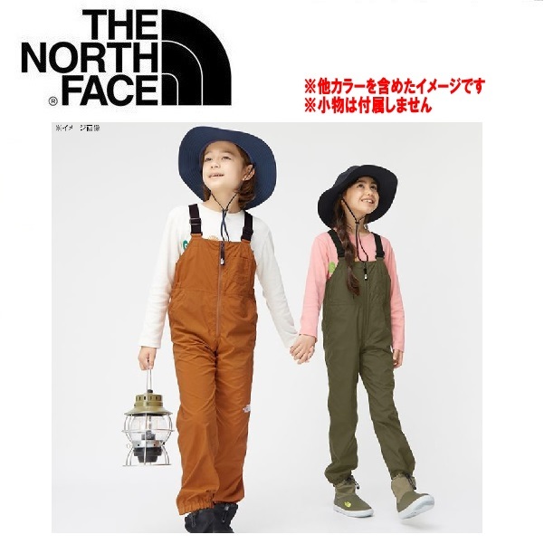 THE NORTH FACE ザノースフェイス フィールドビブ キッズ ニュートープ 140　NBJ82216　子供用　オーバーオール　アウトドア