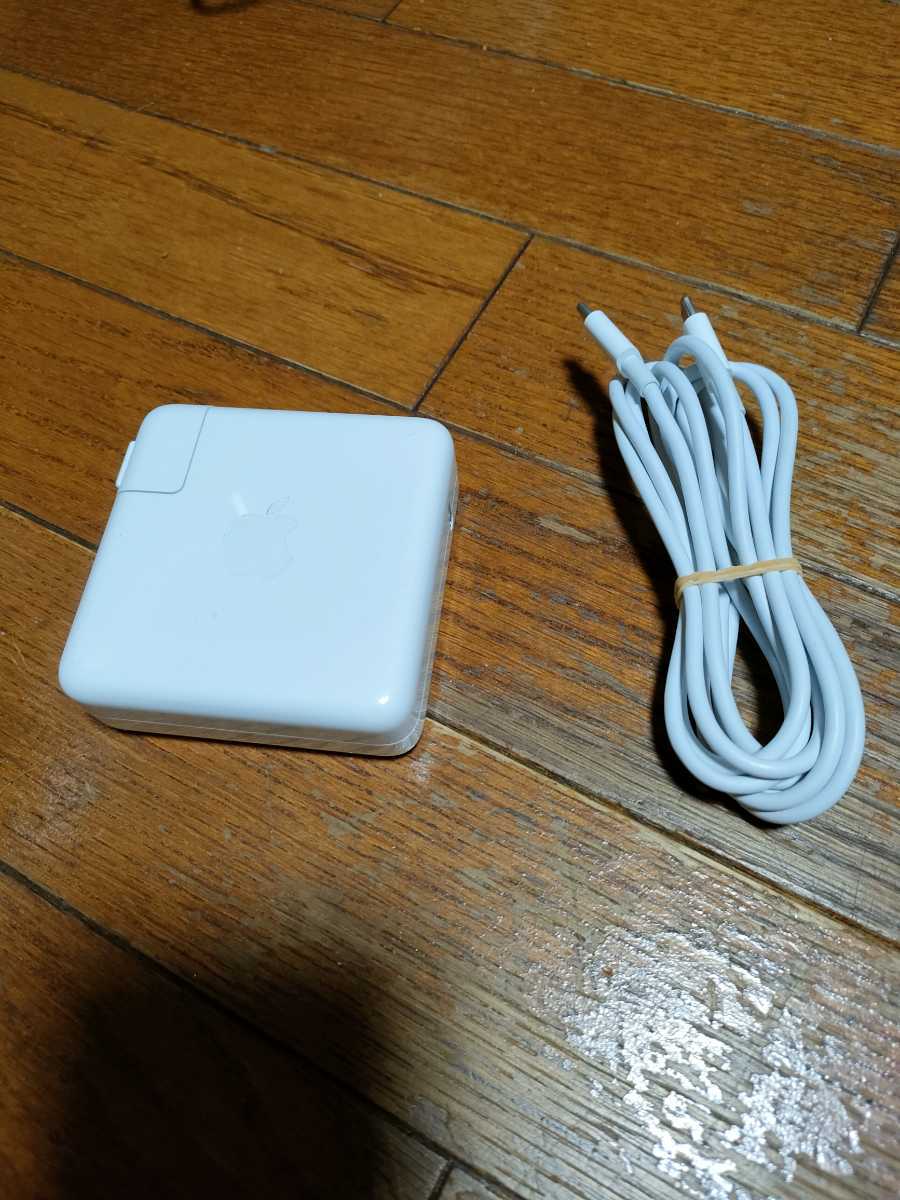 送料無料 Apple MacBook Pro 87W USB-C Power Adapter _画像1