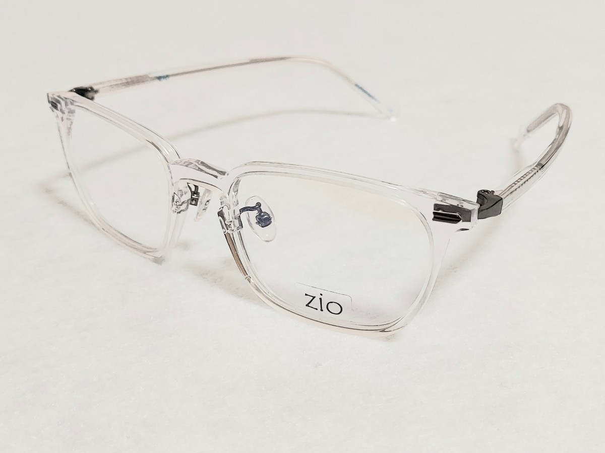 新品　ZIO ジオ　ブランド　メガネ　サングラス　セルフレーム　軽い　高級感　上品　スケルトン　可愛い　透明