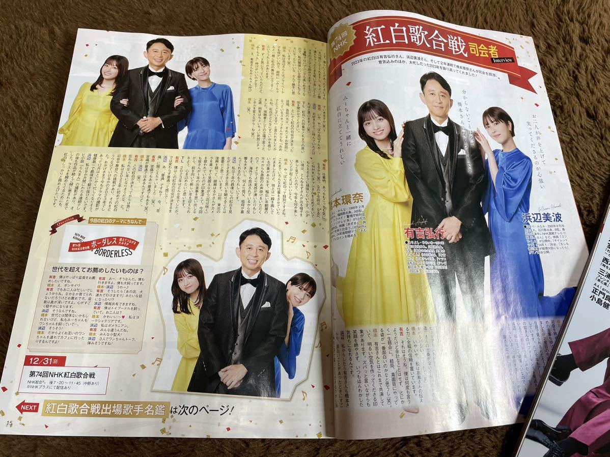 ★「TV LIFE」2023年12/16～2024年1/5号　年末年始超特大号　King&Prince表紙巻頭首都圏版　Hey！Say！JUMP・Sexy Zone・なにわ男子など★_画像4