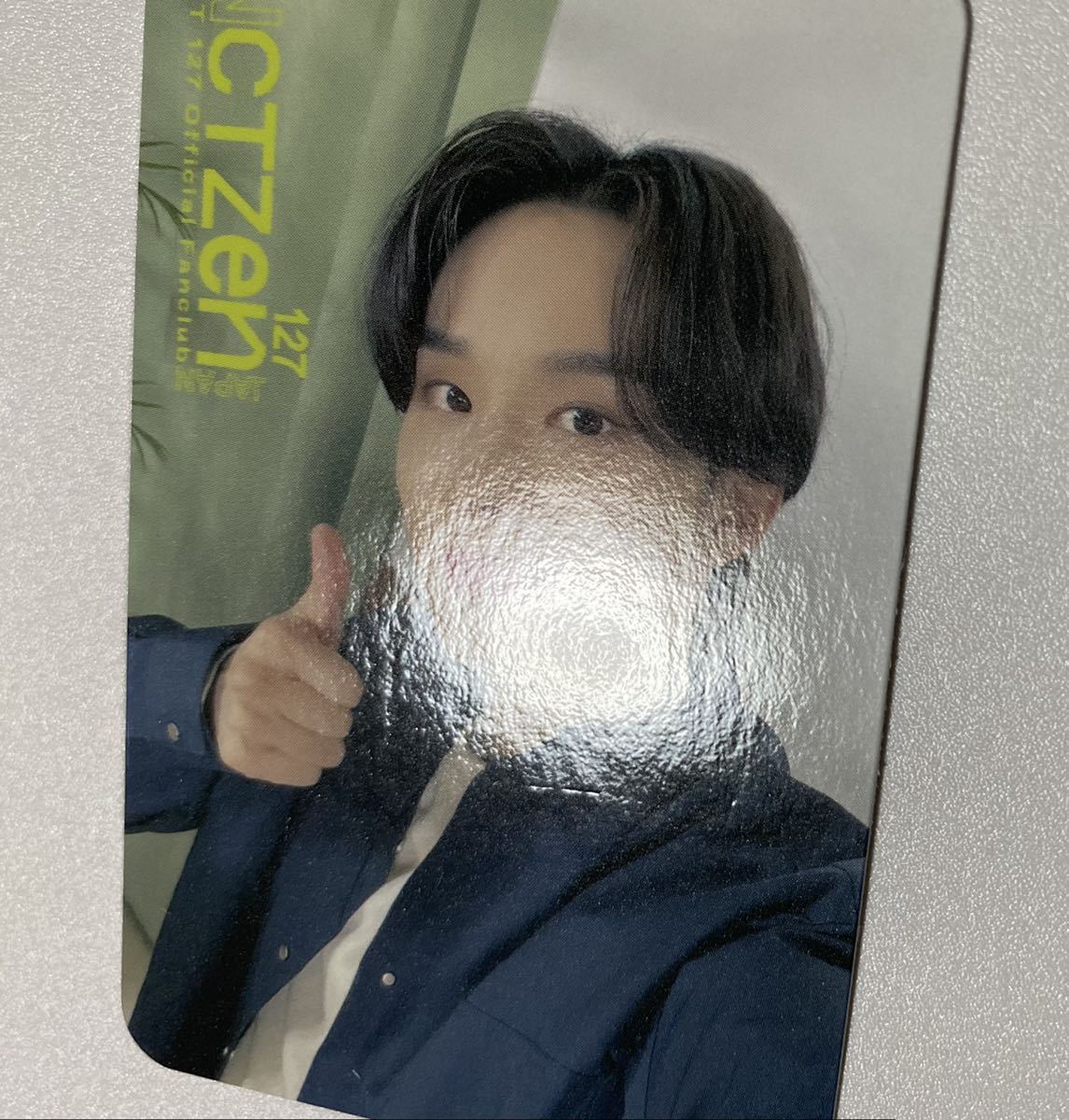 NCT127 ジョンウ LOVEHOLIC D Ver. NCTzen 127-JAPAN FC 入会 特典 トレカ ラブホリ JUNGWOO Photocard_画像2