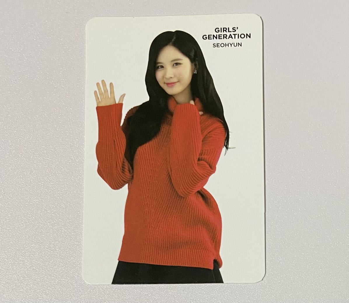 少女時代 ソヒョン SUM トレカ Girls' Generation SEOHYUN Photocard_画像1