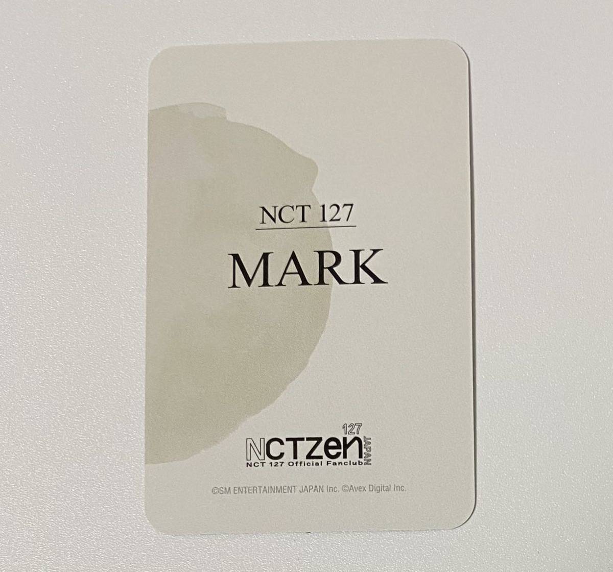 NCT127 NCTzen FC 継続 特典 トレカ マーク MARK Photocard_画像4