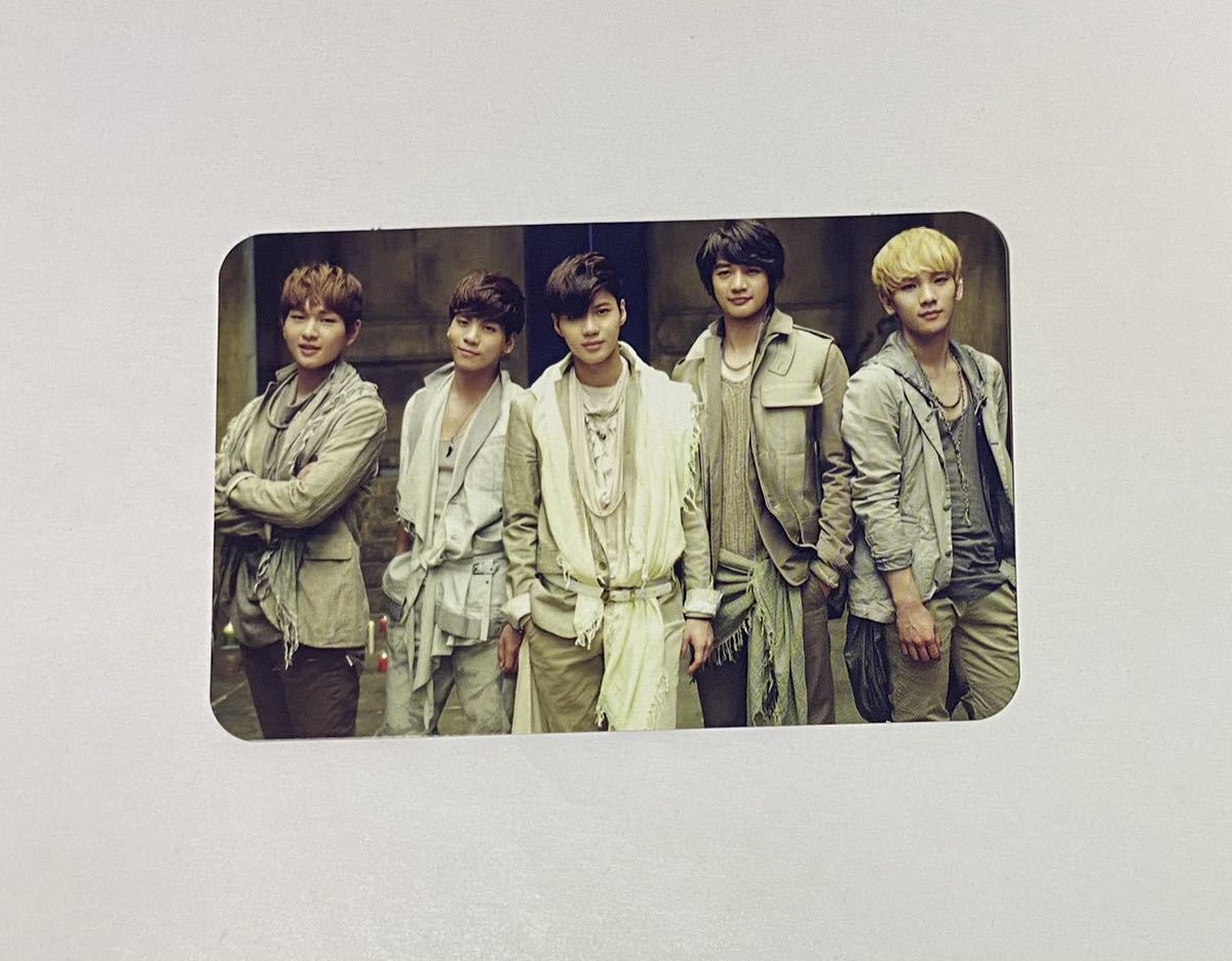 SHINee Fire 集合 ALL トレカ オニュ ジョンヒョン テミン ミノ キー ONEW JONGHYUN TAEMIN MINHO KEY Photocard_画像1