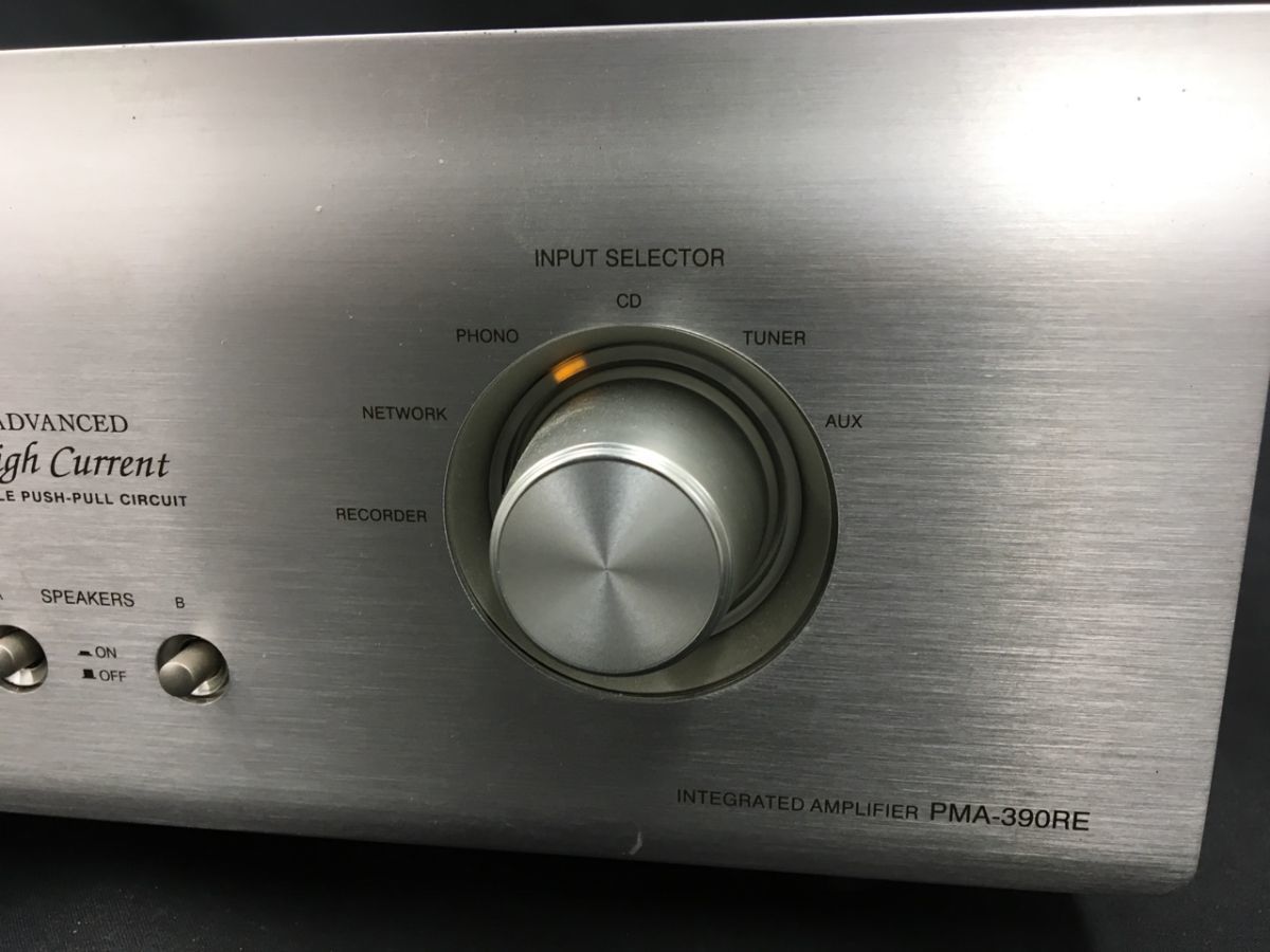 1202-219MK⑨5268 オーディオ機器 DENON デノン AMPLIFIER アンプ PMA-390RE 電化製品 家電_画像5