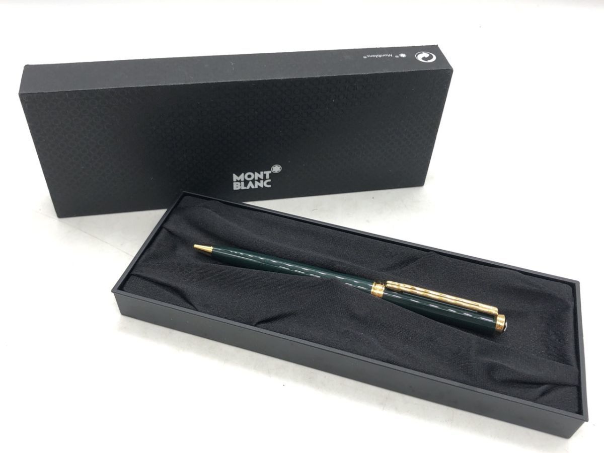 1202-509S5402RP　ボールペン MONTBLANC モンブラン NOBLESSE OBLIGE ノブレス オブリージュ ツイスト式 箱付き 文房具 筆記用具_画像1