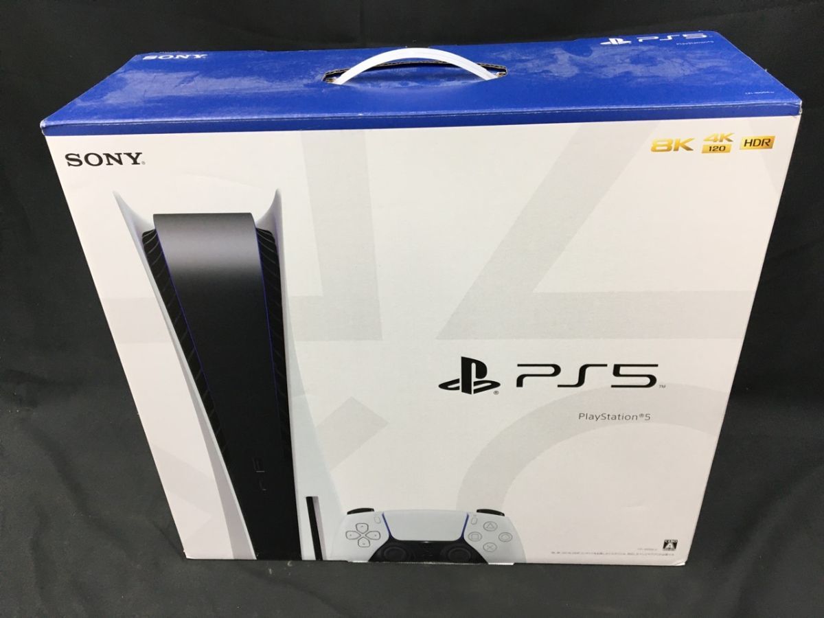 1202-240MK⑦22706 ゲーム機本体 SONY ソニー PlayStation5 PS5 MODEL CFI-1000A ケーブル有 傷有 動作未確認 箱有