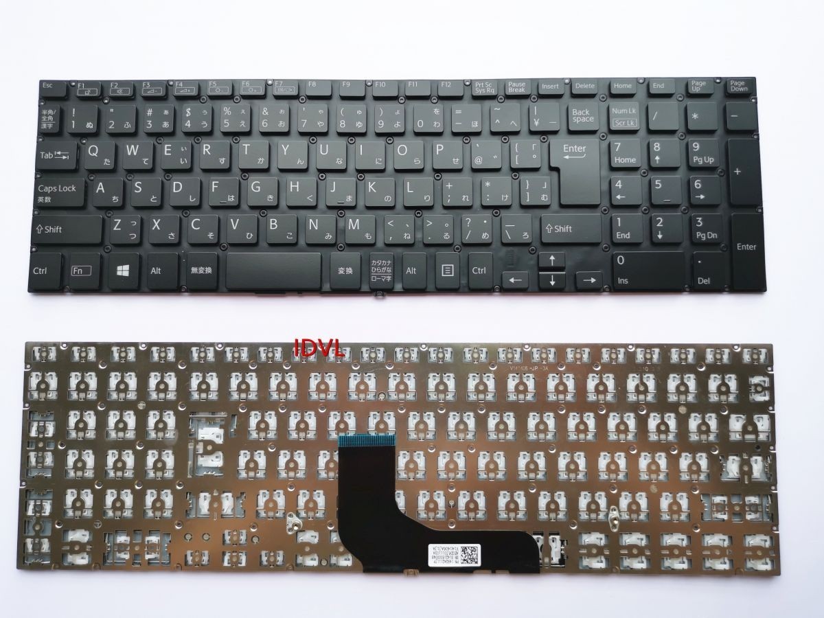 国内発送 SONY VAIO Fit 15 SVF15A1A1J SVF15A1BAJ SVF15A1BBJ SVF15A1SAJ SVF15A17CJB SVF15A18CJB SVF15A19CJB 日本語キーボード◇黒_画像1