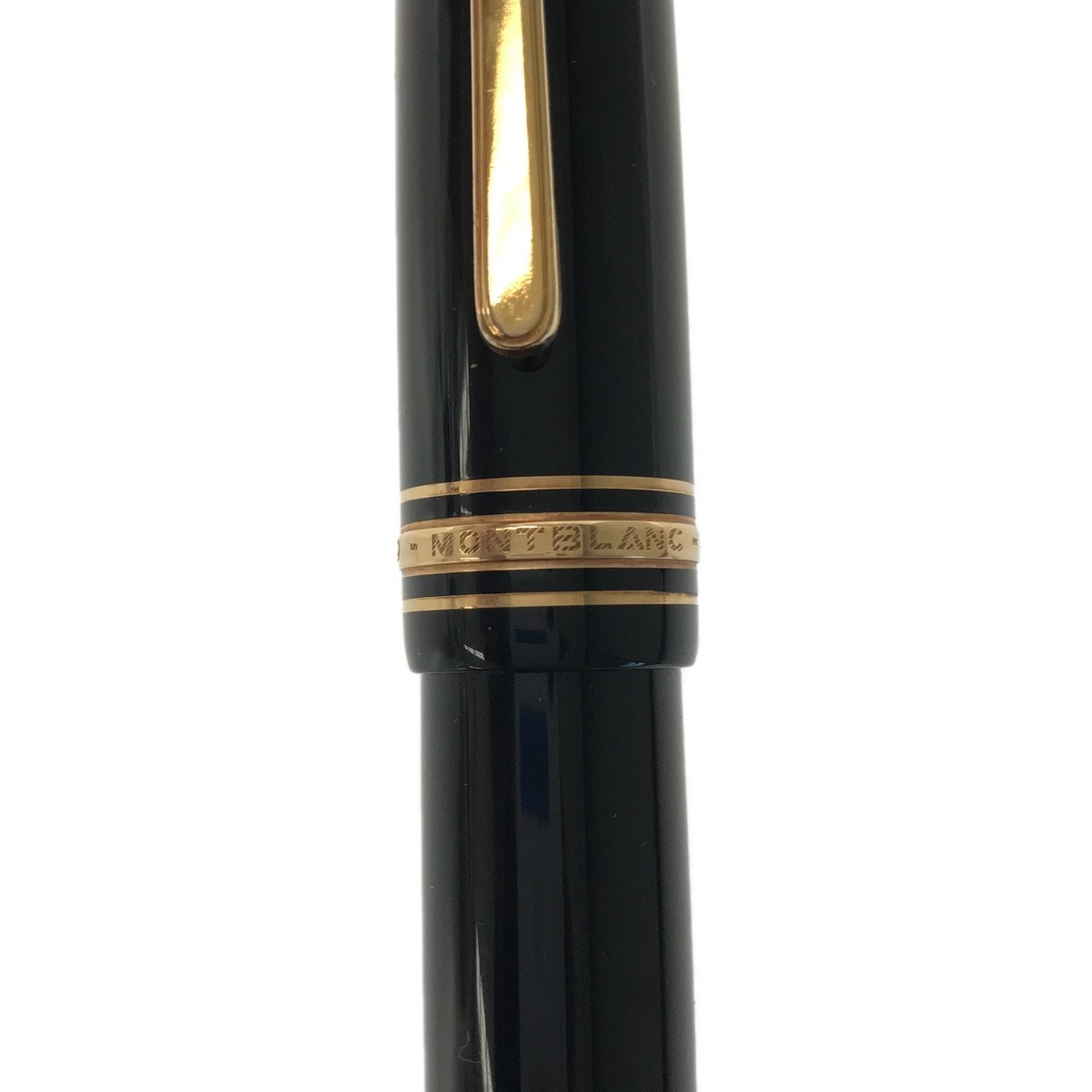 【美品】MONTBLANC MEISTERSTUCK 149 モンブラン 万年筆 マイスターシュテュック 1970~80年代 中白 ペン先 4810 14C 585 レザーケース J632_画像5