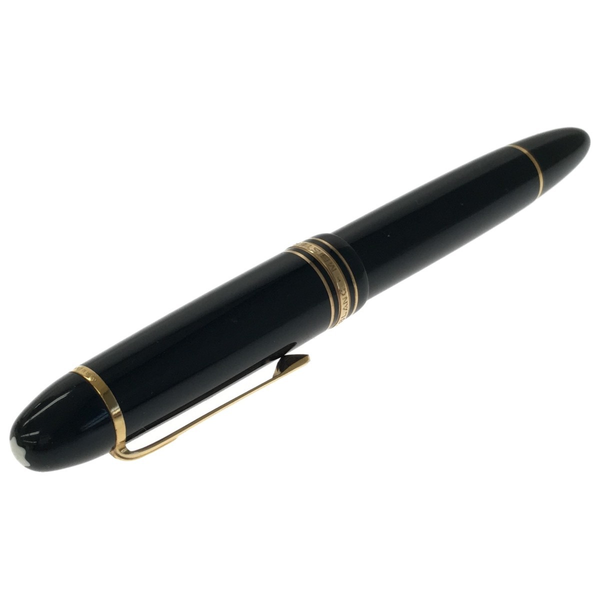 【美品】MONTBLANC MEISTERSTUCK 149 モンブラン 万年筆 マイスターシュテュック 1970~80年代 中白 ペン先 4810 14C 585 レザーケース J632_画像2