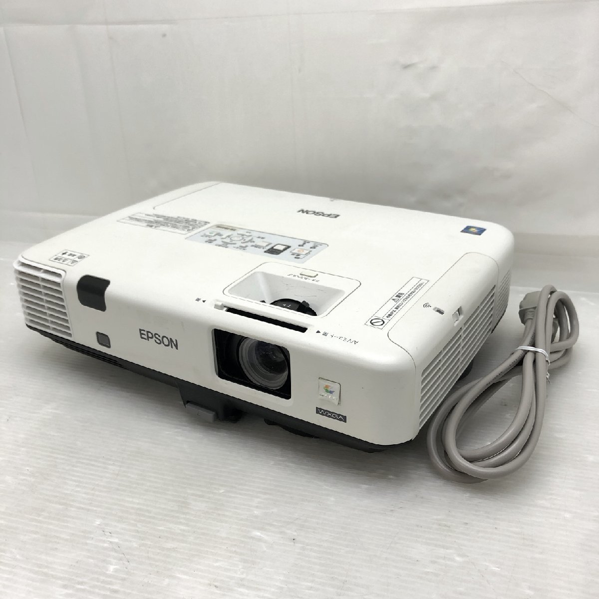 1円～ EPSON ビジネスプロジェクター EB-1945W ランプ点灯時間 節約モード：オフ　843H 節約モード：オン　50H T009912_画像1