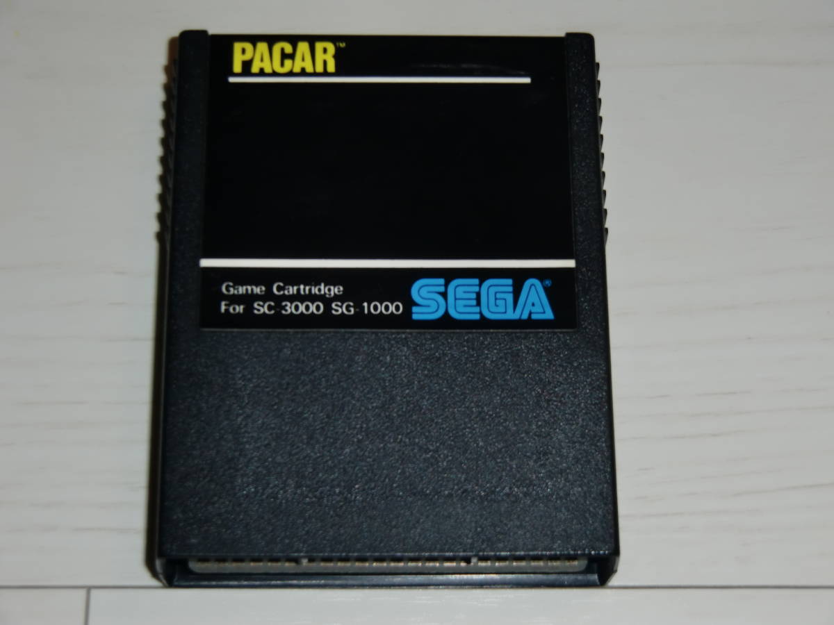 [SC-3000orSG-1000 version ] paker (PACAR) cassette only Sega (SEGA) made SC-3000orSG-1000 exclusive use * attention * soft only small defect have 