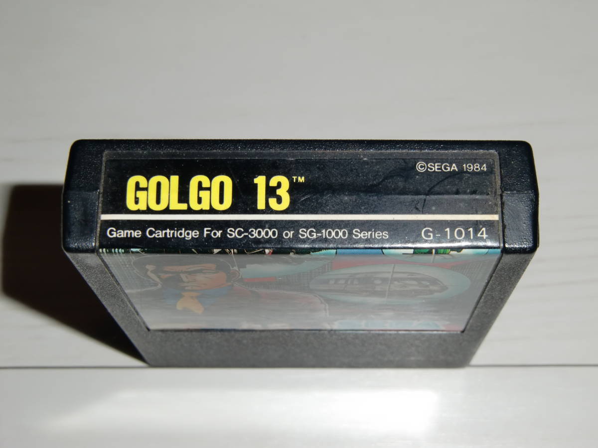 [SC-3000orSG-1000 version ] Golgo 13(GOLGO 13) cassette only Sega * tight - made SC-3000orSG-1000 exclusive use * attention * soft only ........ raw 