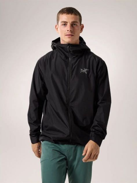 23 F/W 国内正規 新品 ARC'TERYX Solano Hoody Men's Black M アークテリクス ソラノフーディ ゴアテックス インフィニアム ブラック_画像1