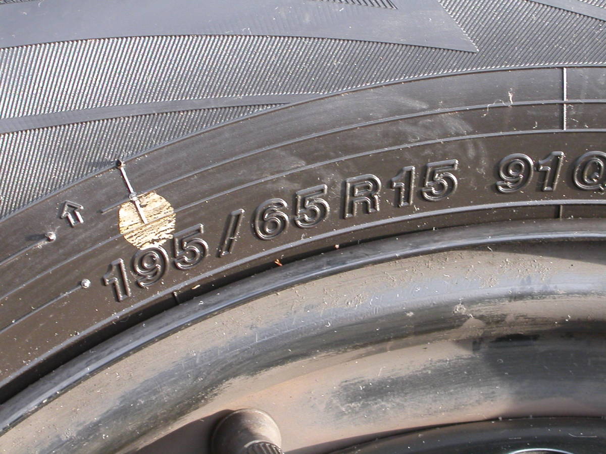 ☆15inc・5穴・IS:44・YOKOHAMA　ice GUARD iG70・195/65R15・2022年製・4本セットです☆_画像7