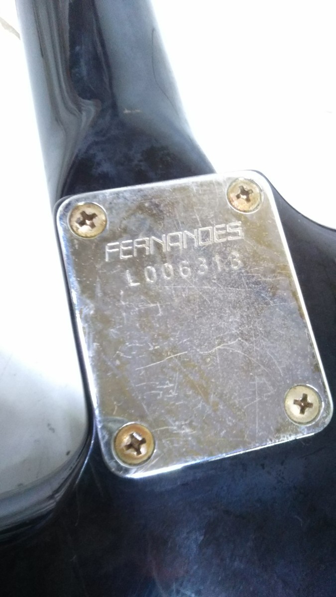 岩※ FERNANDES フェルナンデス THE FUNCTION ファンクション エレキギター フロイドローズ_画像6