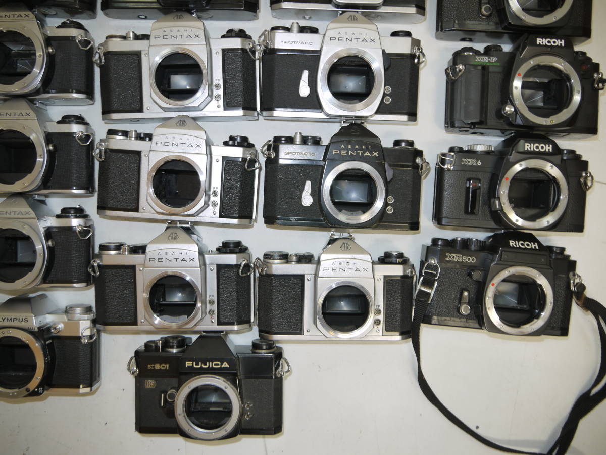 583 MFカメラ フィルムカメラ 27台 まとめ カメラボディ Minolta XE/XEb/SRT101/KONICA FTA/PENTAX SV/SP/SPF/K2/ME/OLYMPUS OM30/RICOH_画像5