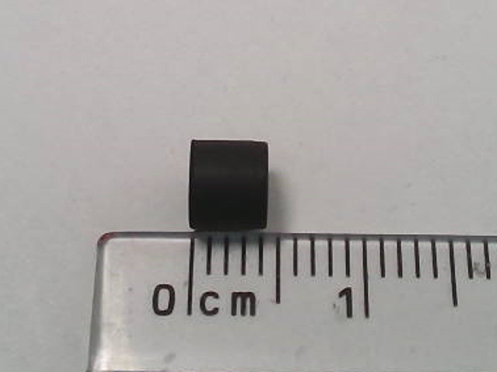 1個　Panasonic RQ-SXシリーズ カセット修理用 ピンチローラー 外径5mm （装着後約5.3mm）幅4.4mm 穴径2.2mm★新品、定形外送料120円可_画像3