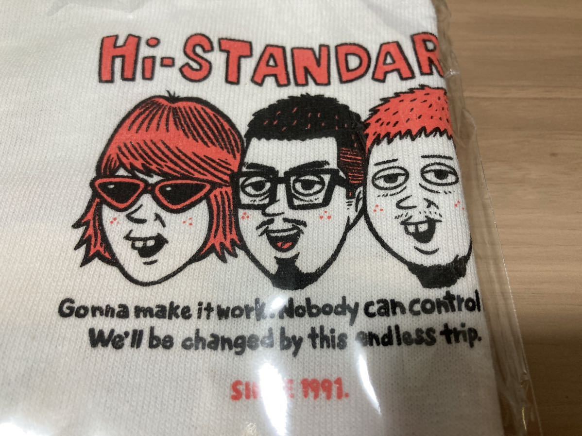 【未開封】Hi-STANDARD ハイスタンダード TM paint Tシャツ S ハイスタ 横山健 恒岡章 ピザオブデス ken yokoyamaの画像2