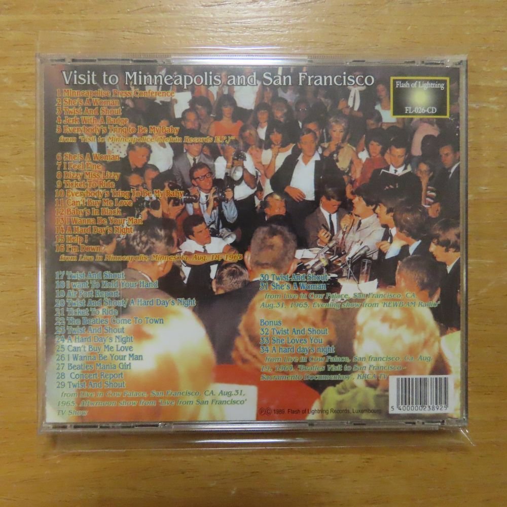 5400000238925;【コレクターズCD】THE BEATLES / HERO WITH A BADGE　FL-026-CD_画像2