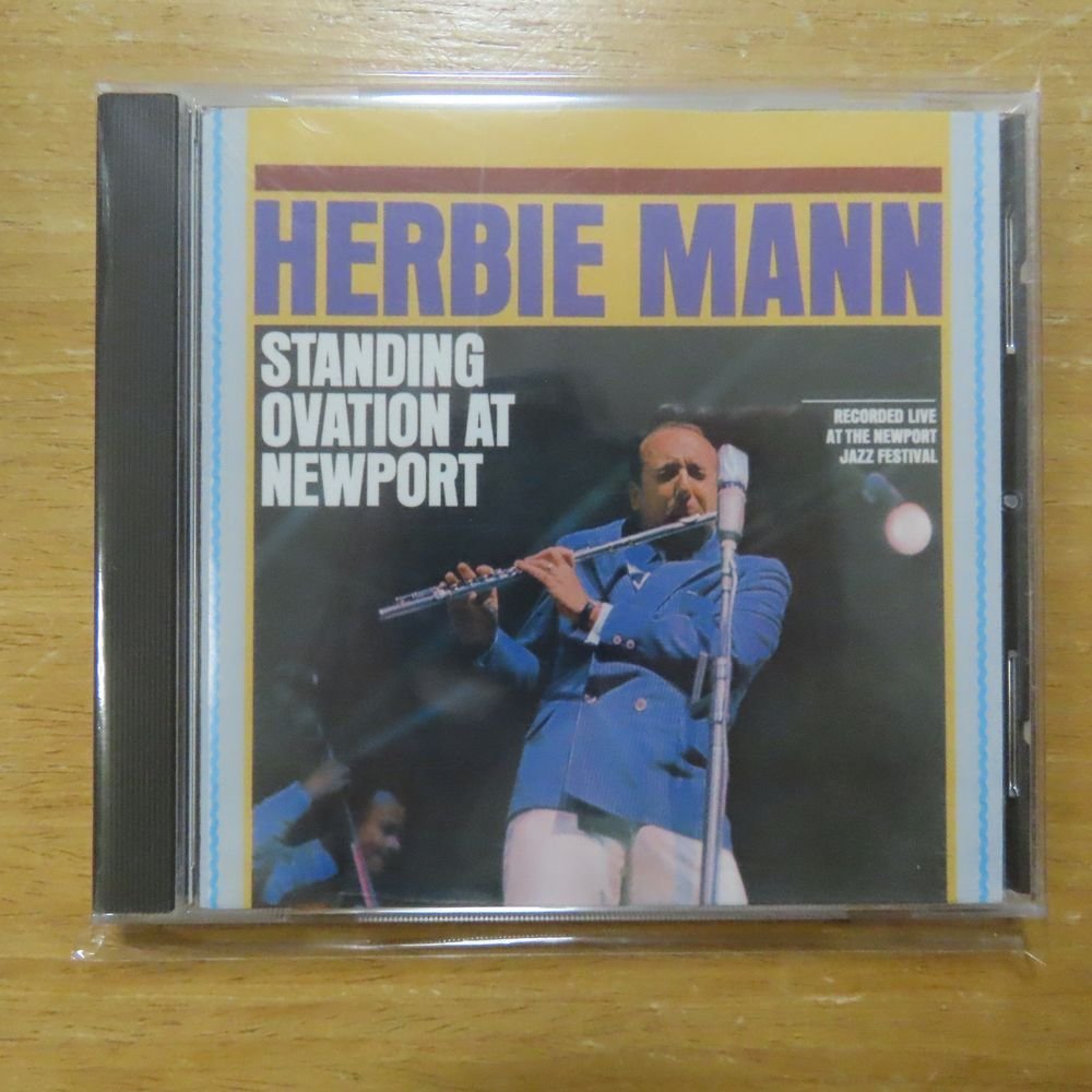 664140144521;【CD/WOUNDEDBIRD】HERBIE MANN / STANDING OVATION AT NEWPORT　WOU-1445_画像1