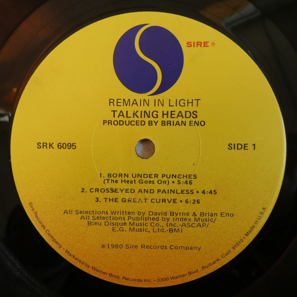 46053104;【US盤/シュリンク】Talking Heads / Remain In Light_画像3