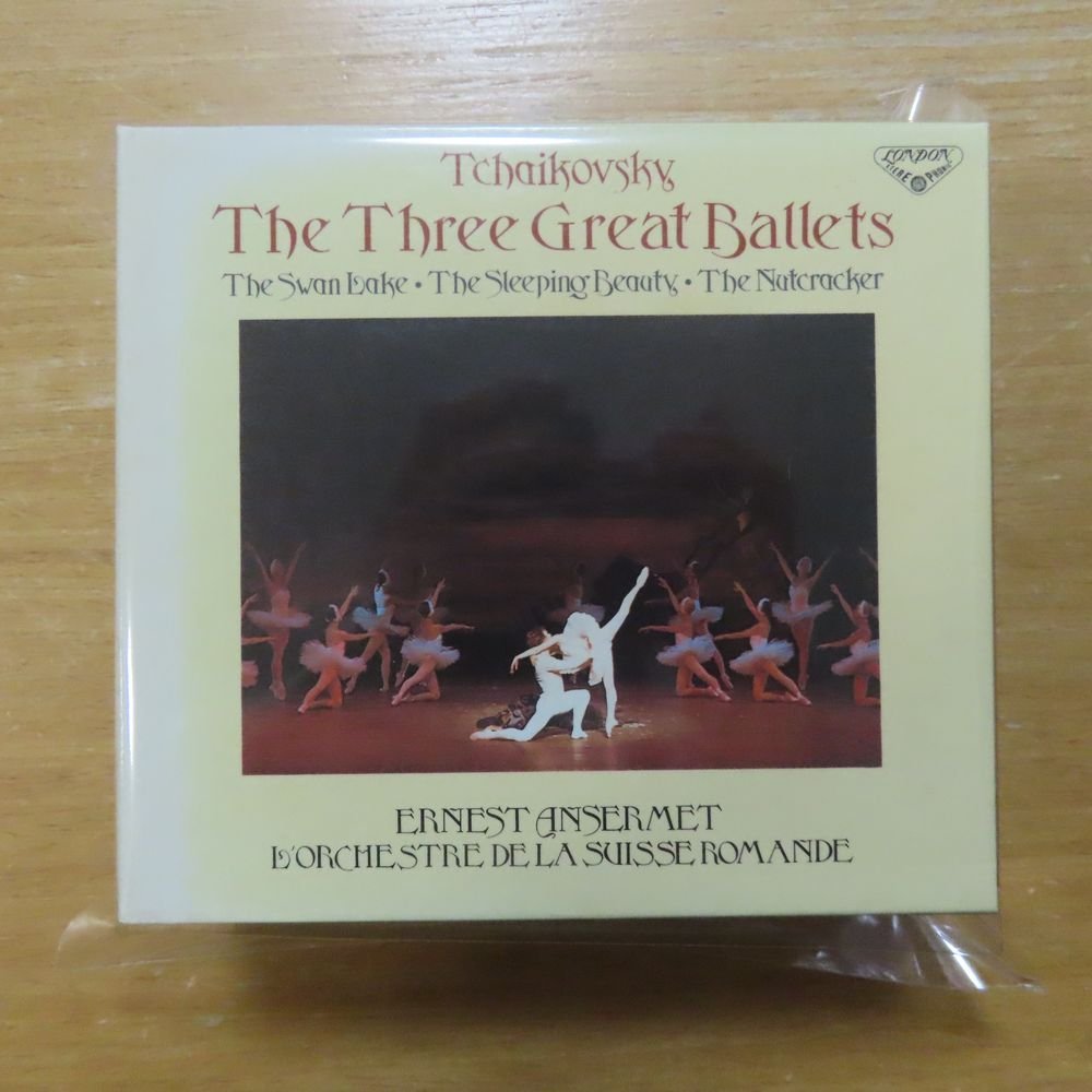 41080432;【6CD+ブックレットBOX】アンセルメ / TCHAIKOVSKY:THE THREE GREAT BALLETS_画像1