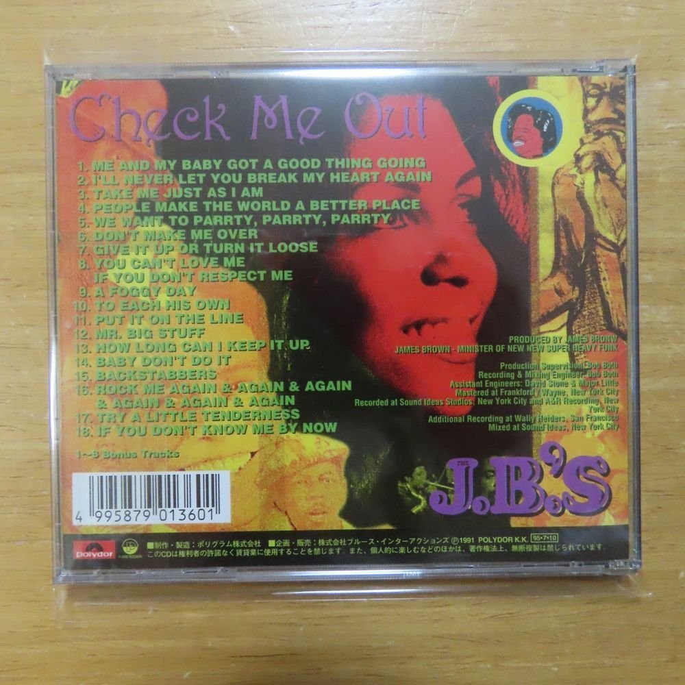 4995879013601;【CD】LYN COLLINS / Check Me Out　PCD-1360_画像2