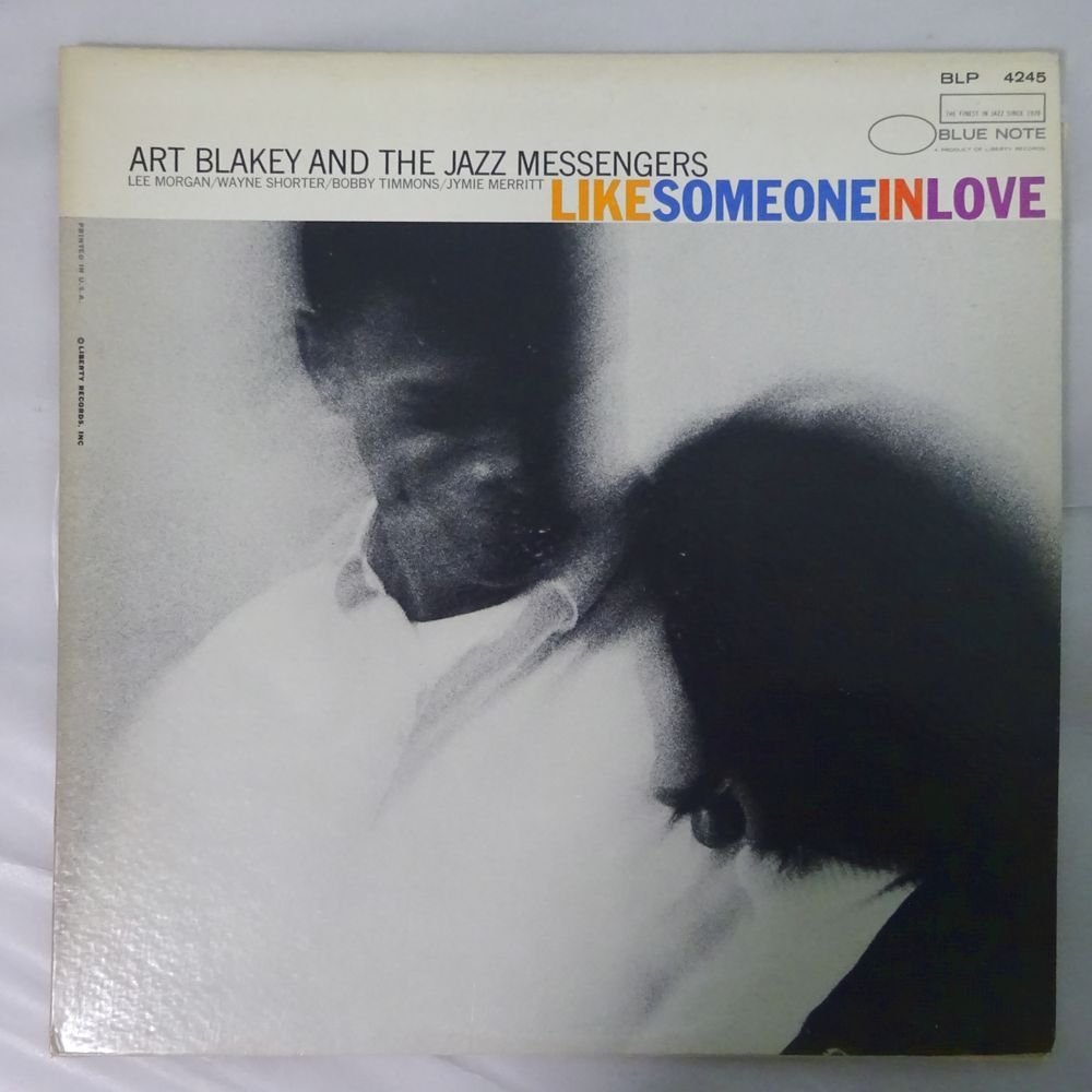 10017429;【US盤/片面NEW YORK/MONO/VANGELDER刻印/Blue Note】Art Blakey And The Jazz Messengers / Like Someone In Love_画像1