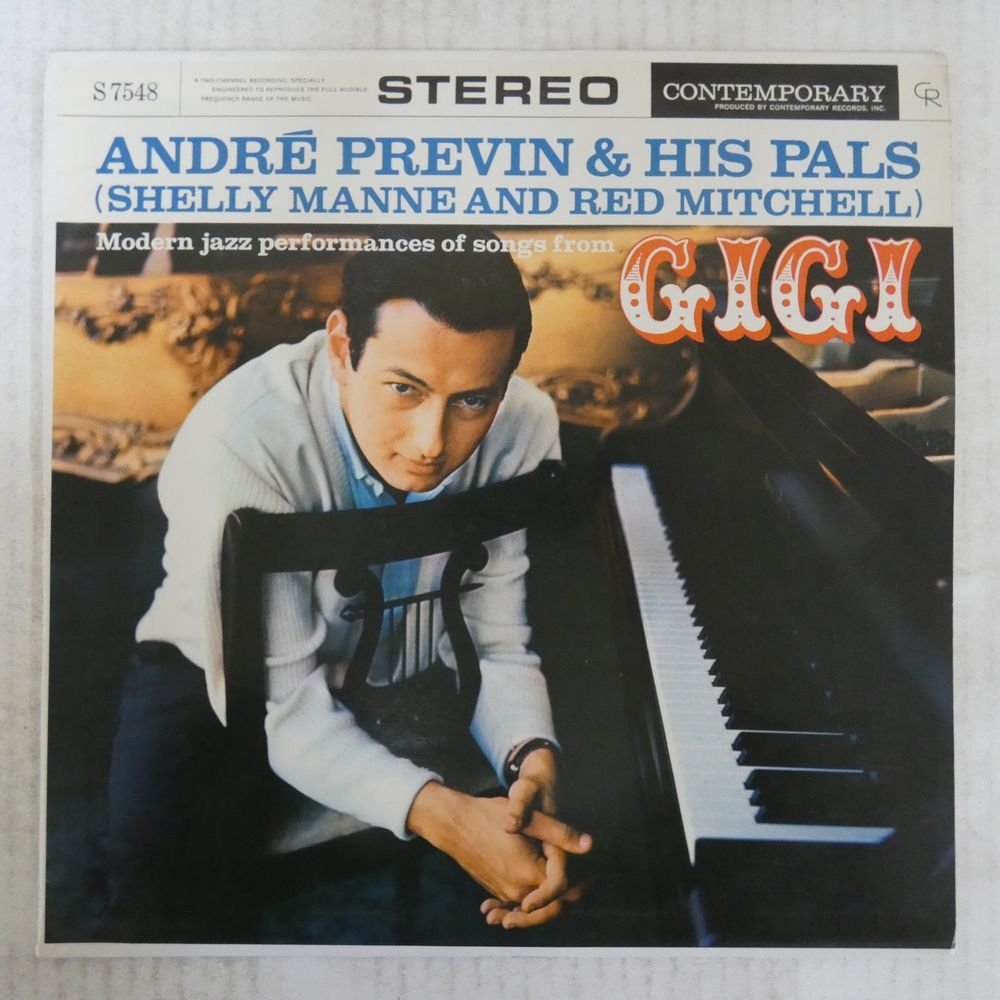 46053330;【US盤/CONTEMPORARY】Andre Previn & His Pals / Modern Jazz Performances Of Songs From Gigi_画像1