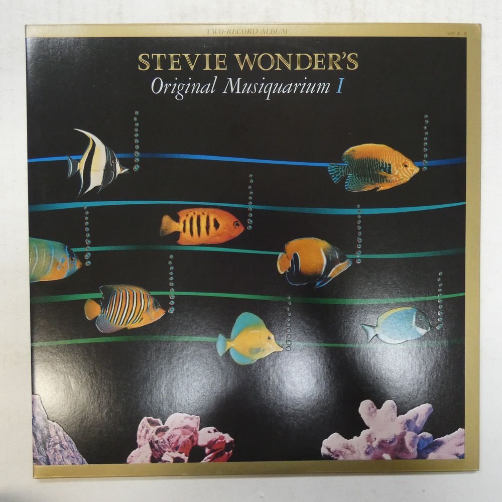 46053488;【国内盤/見開き/2LP】Stevie Wonder / Stevie Wonder's Original Musiquarium I ミュージックエイリアム_画像1