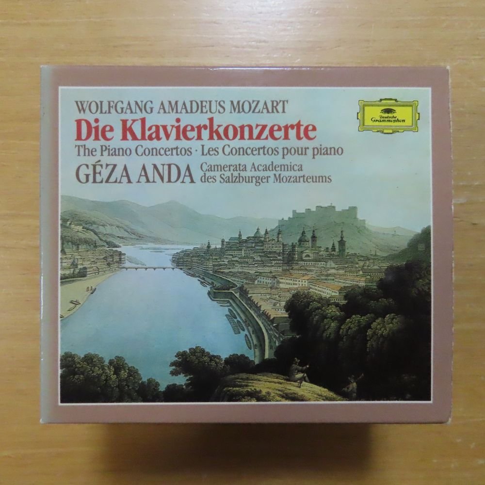 41081584;【10CDBOX/蒸着仕様/US盤】GEZA ANDA / MOZART:DIE KLAVIERKONZERTE_画像1