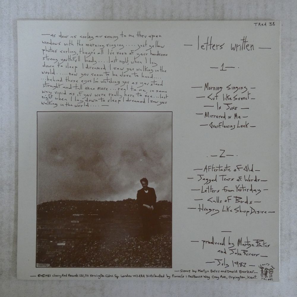 46054486;【UK盤/10inch】Martyn Bates / Letters Written_画像2