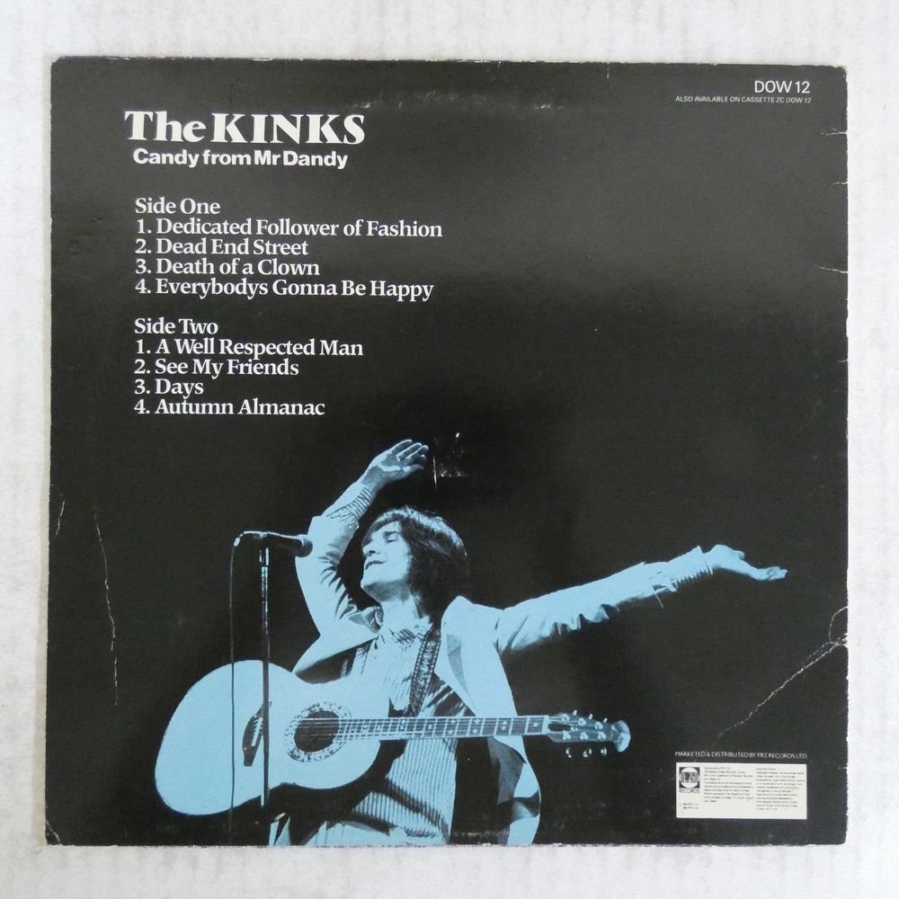 46054488;【UK盤/10inch】The Kinks / Candy From Mr. Dandy_画像2