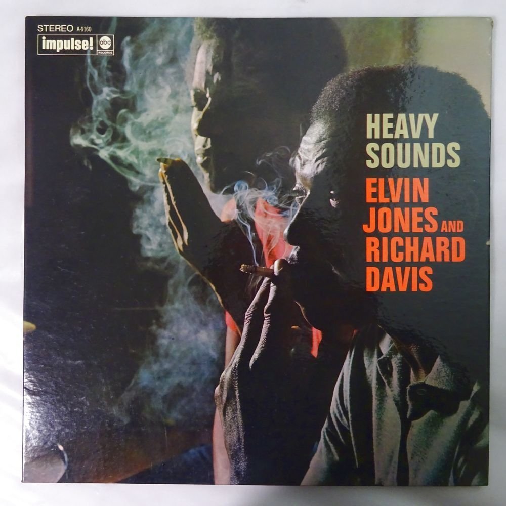 11176584;【US盤/Impulse/赤黒ラベル/コーティングジャケ】Elvin Jones And Richard Davis / Heavy Sounds_画像1