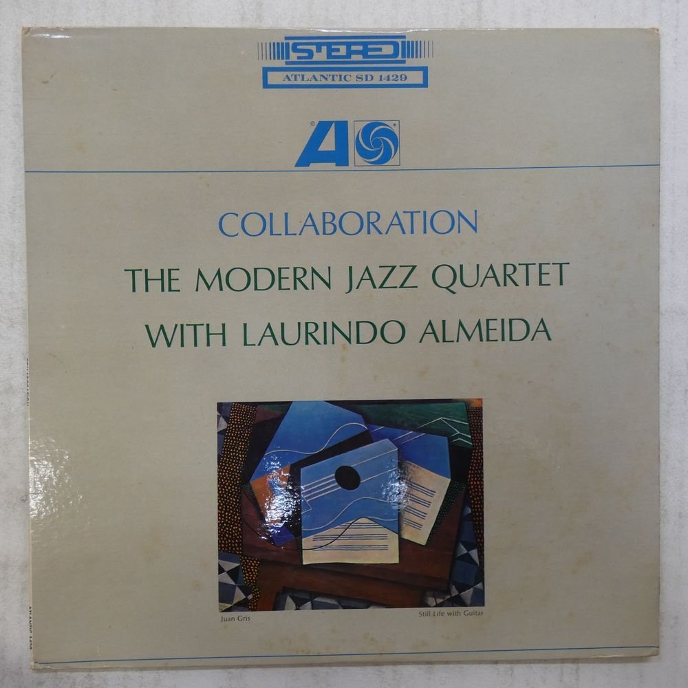 46055849;【US盤/黒ファン/コーティングジャケ】The Modern Jazz Quartet With Laurindo Almeida / Collaboration_画像1